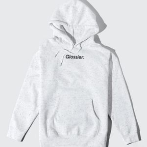 Glossier Limited Edition Speckled Hoodie - Size M